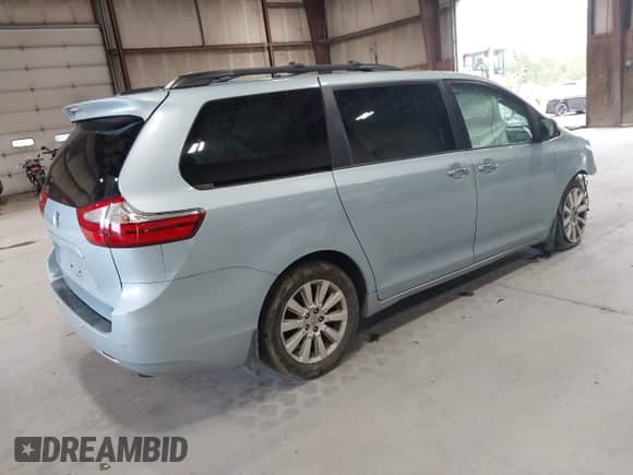 2015 Toyota Sienna Limited with VIN 5TDDK3DC7FS095518, listed as a IAAI auction lot 43052568 with 159,327 mi miles and . Bid and sale history available at DreamBid. Image 4.