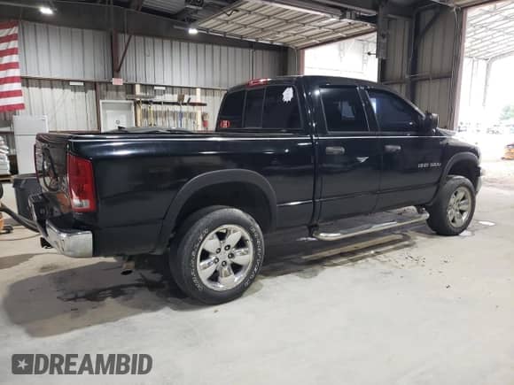 2005 Dodge 1500 SLT with VIN 1D7HU18N35S356215, listed as a Copart auction lot 57868685 with 220,515 mi miles and Clean title. Bid and sale history available at DreamBid. Image 3.