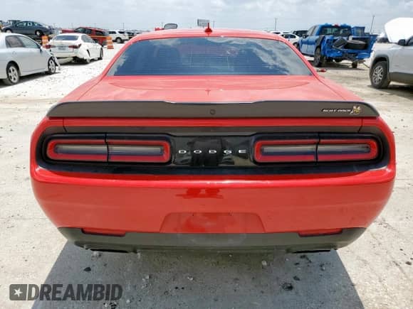 2023 Dodge Challenger R/T Scat Pack with VIN 2C3CDZFJXPH563377, listed as a Copart auction lot 64978125 with 30,167 mi miles and Salvage title. Bid and sale history available at DreamBid. Image 6.