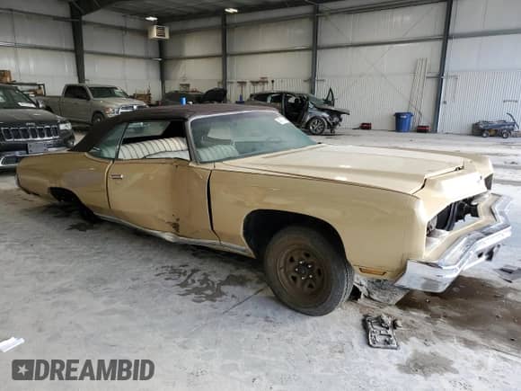 1973 Chevrolet Caprice с VIN 1N67R3S148043, выставлен на аукционе Copart как лот 84374964 с пробегом 23 308 миль миль и Списание • Salvage title. История ставок и продаж доступна на DreamBid. Изображение 4.