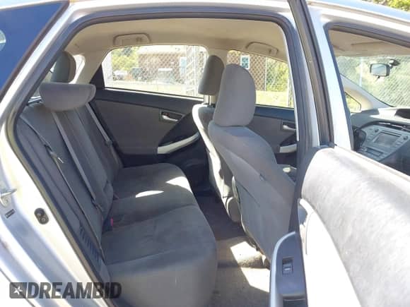 2012 Toyota Prius Four with VIN JTDKN3DU9C1514422, listed as a IAAI auction lot 43371466 with Not provided miles and . Bid and sale history available at DreamBid. Image 8.