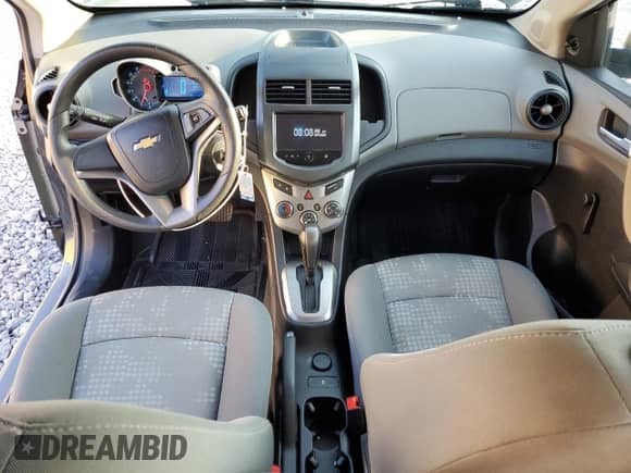 2014 Chevrolet Sonic LS with VIN 1G1JA6SH7E4125495, listed as a Copart auction lot 68726985 with 112,944 mi miles and Salvage title. Bid and sale history available at DreamBid. Image 8.