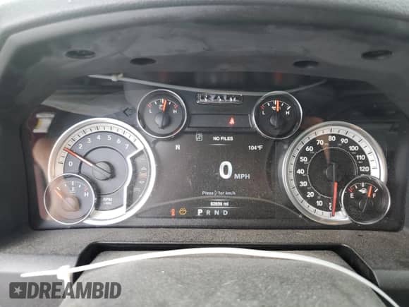 2020 Ram 1500 Tradesman z VIN 3C6RR7KT3LG296068, wystawiony jako Copart lot #69442475 z przebiegiem 82 656 mil mil oraz Szkoda całkowita • Salvage title. Historia ofert i sprzedaży dostępna na DreamBid. Obrazek 9.