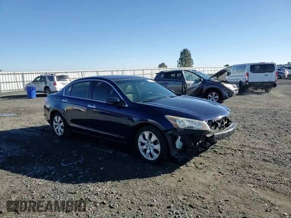 2009 Honda Accord EX-L with VIN 1HGCP36869A032029, listed as a Copart auction lot 82501925 with 99,222 mi miles and Salvage title. Bid and sale history available at DreamBid. Image 14.