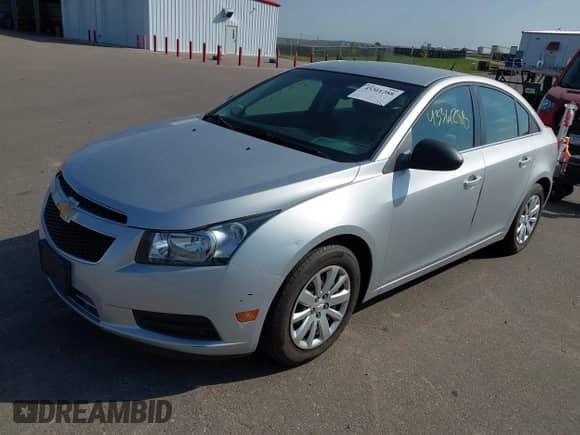 2011 Chevrolet Cruze LS with VIN 1G1PD5SH2B7194424, listed as a IAAI auction lot 43361288 with 64,521 mi miles and . Bid and sale history available at DreamBid. Image 2.