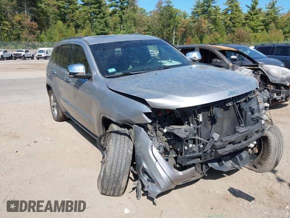 2016 Jeep Grand Cherokee Limited with VIN 1C4RJFBG0GC335026, listed as a IAAI auction lot 43257537 with 95,030 mi miles and . Bid and sale history available at DreamBid. Image 1.
