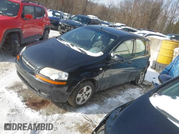 2005 Chevrolet Aveo LS с VIN KL1TD62625B481491, выставлен на аукционе IAAI как лот 41345537 с пробегом 133 922 миль миль и . История ставок и продаж доступна на DreamBid. Изображение 2.