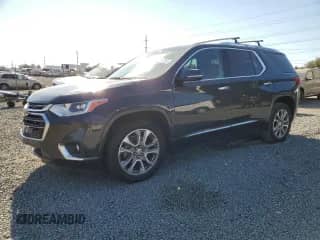 2020 Chevrolet Traverse Premier with VIN 1GNEVKKW4LJ169609, listed as a Copart auction lot 69606365 with 88,864 mi miles and Salvage title. Bid and sale history available at DreamBid. Image 1.