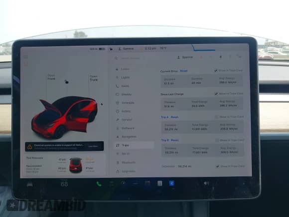 2021 Tesla Model Y Long Range с VIN 5YJYGDEE4MF245529, выставлен на аукционе IAAI как лот 42795489 с пробегом 58 214 миль миль и . История ставок и продаж доступна на DreamBid. Изображение 7.