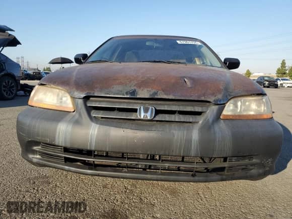 2002 Honda Accord LX with VIN 1HGCG66552A034593, listed as a Copart auction lot 67961755 with 198,756 mi miles and Salvage title. Bid and sale history available at DreamBid. Image 5.