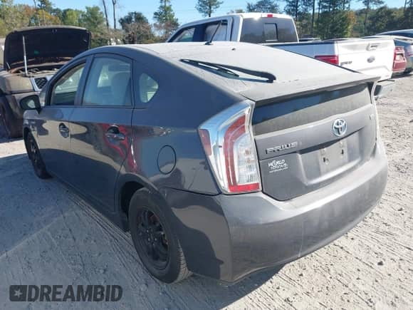 2013 Toyota Prius Two z VIN JTDKN3DU0D1648849, wystawiony jako IAAI lot #43467213 z przebiegiem 177 341 mil mil oraz . Historia ofert i sprzedaży dostępna na DreamBid. Obrazek 3.