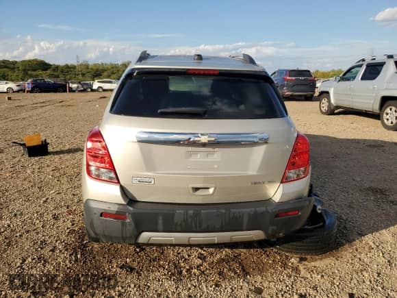 2016 Chevrolet Trax LTZ с VIN 3GNCJMSBXGL278084, выставлен на аукционе Copart как лот 84924465 с пробегом 36 609 миль миль и Списание • Salvage title. История ставок и продаж доступна на DreamBid. Изображение 6.