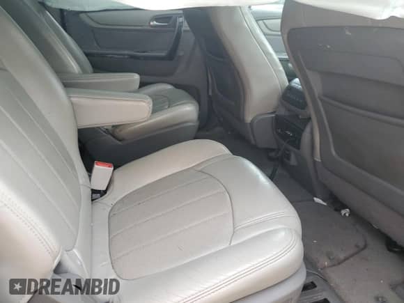 2014 Chevrolet Traverse LTZ с VIN 1GNKRJKD2EJ150592, выставлен на аукционе Copart как лот 64416245 с пробегом Не указан миль и Списание • Salvage title. История ставок и продаж доступна на DreamBid. Изображение 10.