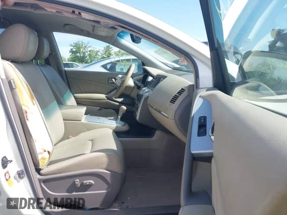 2009 Nissan Murano S with VIN JN8AZ18W89W139901, listed as a IAAI auction lot 42292219 with Not provided miles and . Bid and sale history available at DreamBid. Image 5.