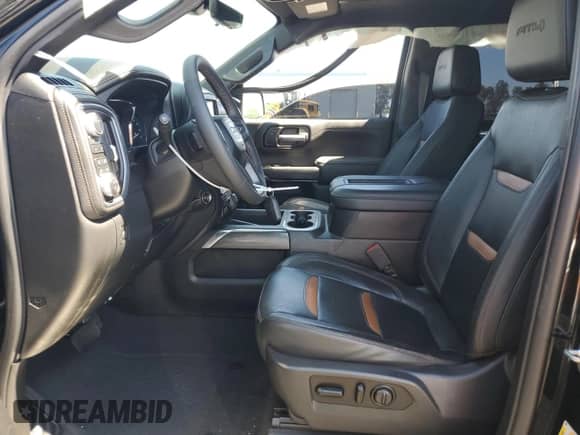 2021 GMC Sierra 1500 AT4 with VIN 1GTU9EET2MZ176752, listed as a Copart auction lot 71458475 with 68,455 mi miles and Salvage title. Bid and sale history available at DreamBid. Image 7.