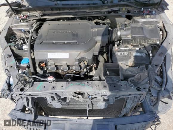 2014 Honda Accord EX-L with VIN 1HGCR3F88EA040752, listed as a Copart auction lot 72060455 with 193,678 mi miles and Salvage title. Bid and sale history available at DreamBid. Image 11.