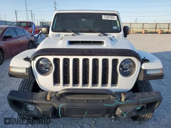 2022 Jeep Wrangler Unlimited Rubicon 392 with VIN 1C4JJXSJ5NW110482, listed as a Copart auction lot 75497953 with 9,845 mi miles and . Bid and sale history available at DreamBid. Image 5.