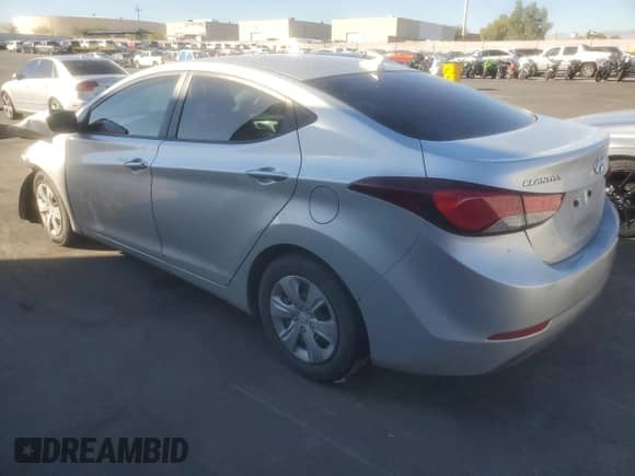 2016 Hyundai Elantra SE с VIN 5NPDH4AE5GH663606, выставлен на аукционе Copart как лот 82601115 с пробегом 54 158 миль миль и Списание • Salvage title. История ставок и продаж доступна на DreamBid. Изображение 2.