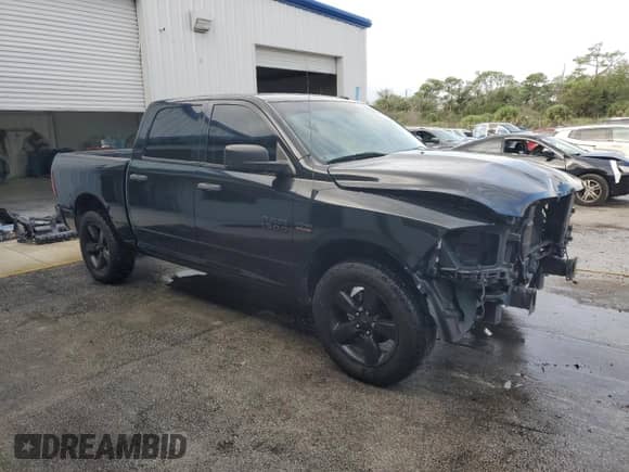 2016 Ram 1500 Express with VIN 3C6RR7KT4GG136674, listed as a Copart auction lot 84912505 with 105,828 mi miles and Salvage title. Bid and sale history available at DreamBid. Image 4.