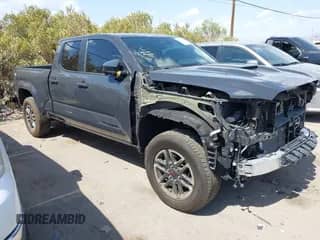 2024 Toyota Tacoma SR5 with VIN 3TMLB5FN7RM024359, listed as a IAAI auction lot 42619050 with 6,055 mi miles and . Bid and sale history available at DreamBid. Image 1.