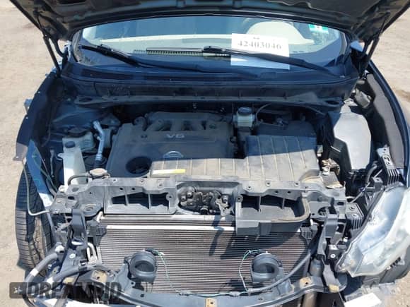 2014 Nissan Murano SL с VIN JN8AZ1MW5EW507368, выставлен на аукционе IAAI как лот 42403046 с пробегом 102 729 миль миль и . История ставок и продаж доступна на DreamBid. Изображение 10.