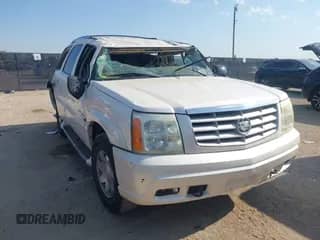 2003 Cadillac Escalade with VIN 1GYEK63N13R134181, listed as a IAAI auction lot 43138639 with 101,321 mi miles and . Bid and sale history available at DreamBid. Image 1.