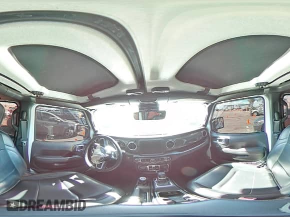 2021 Jeep Wrangler Unlimited Sahara Altitude с VIN 1C4HJXEM8MW657913, выставлен на аукционе Copart как лот 66537515 с пробегом 77 353 миль миль и Списание • Salvage title. История ставок и продаж доступна на DreamBid. Изображение 14.