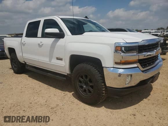 2017 Chevrolet Silverado 1500 LT with VIN 3GCPCREH0HG416694, listed as a Copart auction lot 52255005 with 96,527 mi miles and Clean title. Bid and sale history available at DreamBid. Image 4.