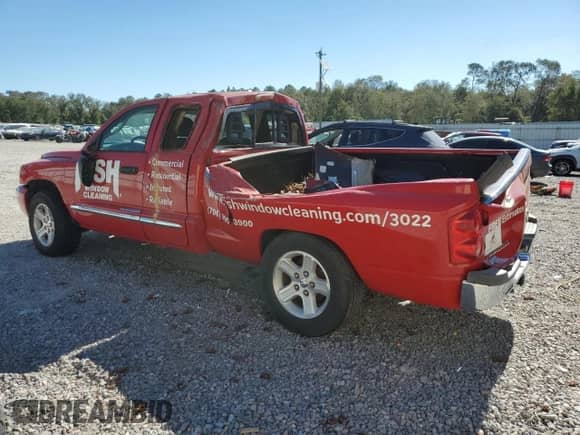 2006 Dodge Dakota с VIN 1D7HE52N86S501571, выставлен на аукционе Copart как лот 76761354 с пробегом Не указан миль и Списание • Salvage title. История ставок и продаж доступна на DreamBid. Изображение 2.