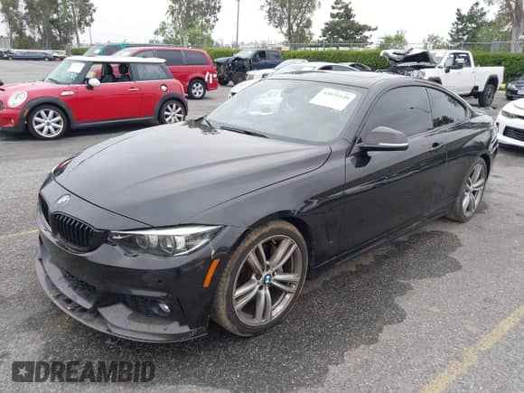 2018 BMW 4 Series 440i с VIN WBA4W7C50JAB87722, выставлен на аукционе IAAI как лот 42025149 с пробегом 59 157 миль миль и . История ставок и продаж доступна на DreamBid. Изображение 2.