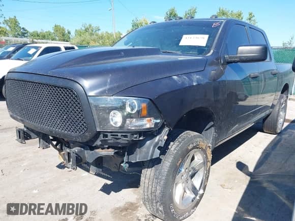 2017 Ram 1500 Express with VIN 1C6RR7KT8HS699382, listed as a IAAI auction lot 43123678 with 156,862 mi miles and . Bid and sale history available at DreamBid. Image 2.