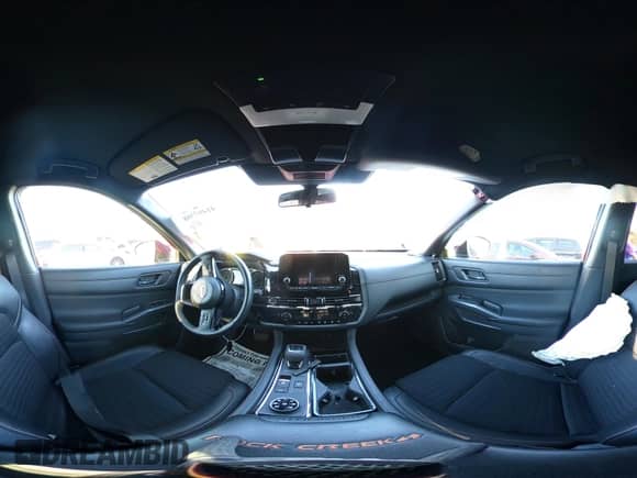 2023 Nissan Pathfinder Rock Creek with VIN 5N1DR3BD2PC201346, listed as a IAAI auction lot 41497308 with 49,827 mi miles and . Bid and sale history available at DreamBid. Image 20.