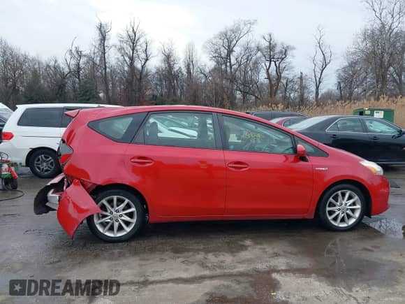 2012 Toyota Prius Two with VIN JTDZN3EU3C3012636, listed as a IAAI auction lot 41485685 with 186,053 mi miles and . Bid and sale history available at DreamBid. Image 13.