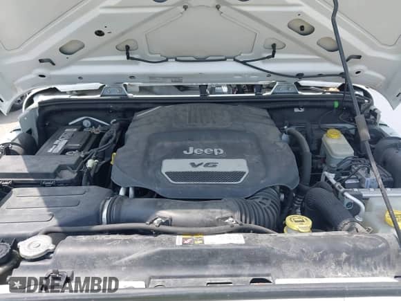 2014 Jeep Wrangler Sport with VIN 1C4AJWAG8EL276335, listed as a IAAI auction lot 42874697 with 115,070 mi miles and . Bid and sale history available at DreamBid. Image 10.