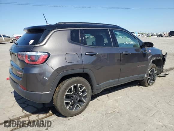 2019 Jeep Compass Trailhawk с VIN 3C4NJDDB1KT766623, выставлен на аукционе Copart как лот 70786875 с пробегом 82 223 миль миль и Списание • Salvage title. История ставок и продаж доступна на DreamBid. Изображение 3.