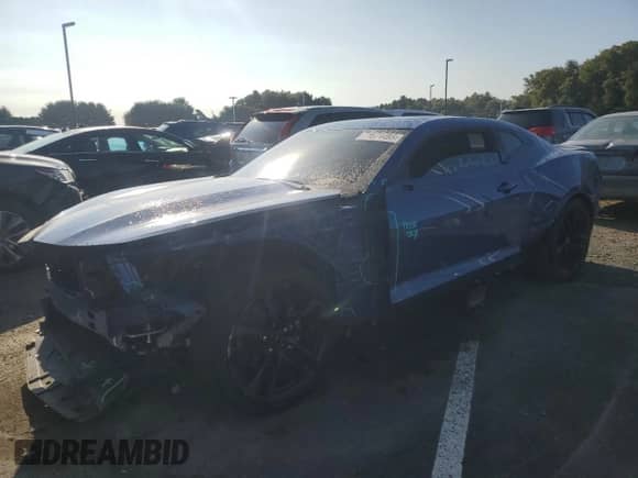 2023 Chevrolet Camaro 1LT with VIN 1G1FB1RX0P0147920, listed as a Copart auction lot 71671405 with 61,509 mi miles and Salvage title. Bid and sale history available at DreamBid. Image 1.