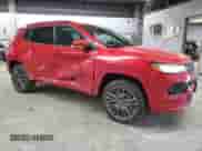 2022 Jeep Compass (RED) Edition with VIN 3C4NJDCB8NT134871, listed as a Copart auction lot 80276135 with 34,110 mi miles and Salvage title. Bid and sale history available at DreamBid. Image 4.