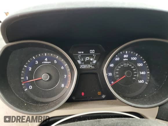 2016 Hyundai Elantra SE with VIN 5NPDH4AE3GH746550, listed as a Copart auction lot 82422025 with 208,594 mi miles and Clean title. Bid and sale history available at DreamBid. Image 9.