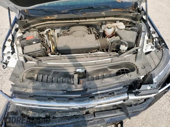 2023 Chevrolet Tahoe with VIN 1GBSCLED2PR176720, listed as a Copart auction lot 57604505 with 22,441 mi miles and Salvage title. Bid and sale history available at DreamBid. Image 12.
