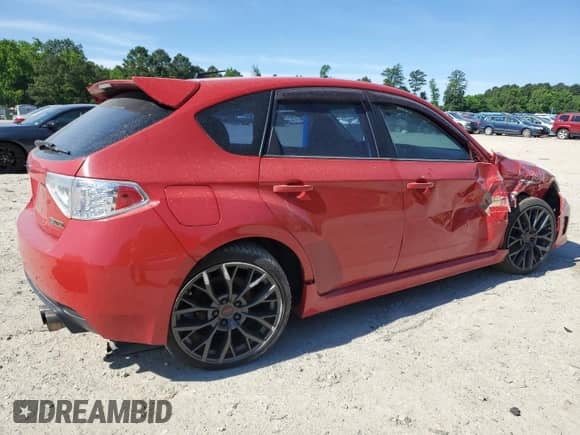 2012 Subaru WRX WRX Limited with VIN JF1GR7E63CG219093, listed as a Copart auction lot 57156745 with 123,630 mi miles and Salvage title. Bid and sale history available at DreamBid. Image 3.