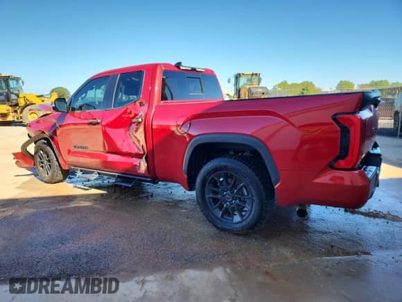 2022 Toyota Tundra SR5 with VIN 5TFLA5AA9NX013844, listed as a Copart auction lot 87454415 with 51,794 mi miles and Clean title. Bid and sale history available at DreamBid. Image 2.