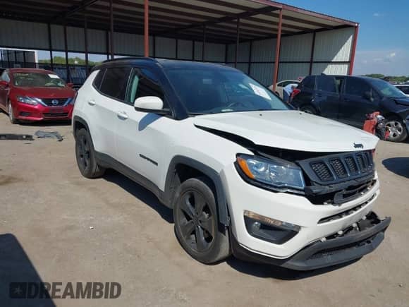 2019 Jeep Compass Latitude с VIN 3C4NJDBB0KT714144, выставлен на аукционе IAAI как лот 43341520 с пробегом 72 634 миль миль и . История ставок и продаж доступна на DreamBid. Изображение 1.