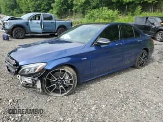 2018 Mercedes-Benz C 43 AMG с VIN 55SWF6EB7JU269622, выставлен на аукционе Copart как лот 64450075 с пробегом 87 850 миль миль и Списание • Salvage title. История ставок и продаж доступна на DreamBid. Изображение 1.