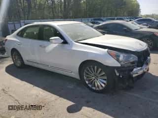2014 Hyundai Equus Signature z VIN KMHGH4JH8EU079884, wystawiony jako Copart lot #51828925 z przebiegiem 77 951 mil mil oraz Szkoda całkowita • Salvage title. Historia ofert i sprzedaży dostępna na DreamBid. Obrazek 4.