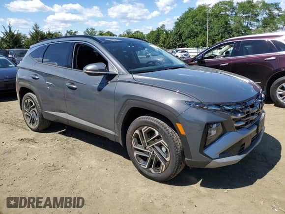 2025 Hyundai Tucson Limited с VIN 5NMJECDE5SH549435, выставлен на аукционе Copart как лот 70152665 с пробегом 1 783 миль миль и Списание • Salvage title. История ставок и продаж доступна на DreamBid. Изображение 4.