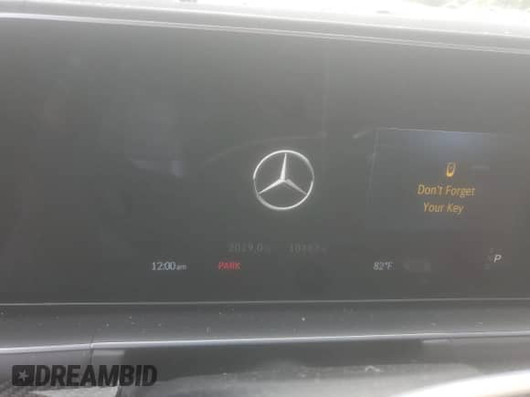 2025 Mercedes-Benz GLS 63 AMG with VIN 4JGFF8KE1SB335898, listed as a Copart auction lot 68718555 with 10,483 mi miles and Salvage title. Bid and sale history available at DreamBid. Image 9.