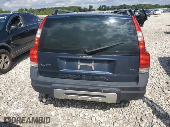 2006 Volvo XC70 with VIN YV4SZ592961242172, listed as a Copart auction lot 71659915 with Not provided miles and Clean title. Bid and sale history available at DreamBid. Image 6.