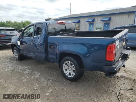 2019 Chevrolet Colorado 2WD LT with VIN 1GCHSCEA3K1132389, listed as a Copart auction lot 54130695 with 21,039 mi miles and Non repairable. Bid and sale history available at DreamBid. Image 2.