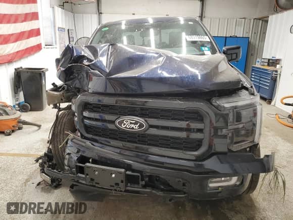 2024 Ford F-150 Lariat with VIN 1FTFW5LDXRFC09230, listed as a Copart auction lot 68919865 with 15,618 mi miles and Salvage title. Bid and sale history available at DreamBid. Image 5.