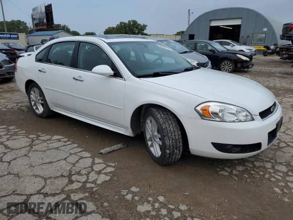 2015 Chevrolet Impala LTZ with VIN 2G1WC5E31F1107551, listed as a Copart auction lot 68236714 with 114,993 mi miles and Salvage title. Bid and sale history available at DreamBid. Image 4.